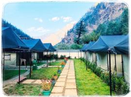 North Deodar Camps，位于卡索尔的豪华帐篷