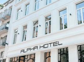 阿尔法酒店，位于奥斯坦德中央区的酒店