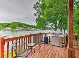 Waterfront Lake Ozark Home with Decks, Fire Pit