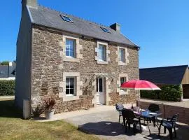 Stone House near Penze River and Morlaix Bay