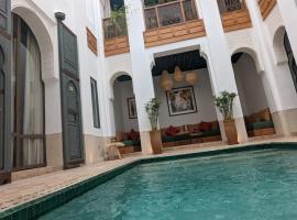 Riad Jardin Des Sens & Spa，位于马拉喀什地毯博物馆附近的酒店