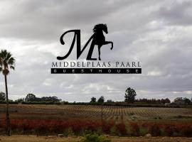 Middelplaas Paarl Guesthouse，位于帕尔的酒店