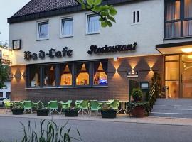 Hotel garni Bad Café Bad Niedernau，位于Bad Niedernau的低价酒店