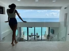 Infinity Villa - BOUTIQUE BEACHFRONT- 2Bed Luxury Family Suite Bingin Beach，位于乌鲁瓦图的公寓