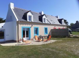 Maison neuve 3 ch, à 10 min de la plage de Donnant, animaux acceptés - FR-1-418-14，位于索宗的酒店