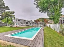 Grasonville Home with Private Pool on the Water