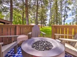 Cozy Pagosa Springs Retreat Fire Pit and Patio