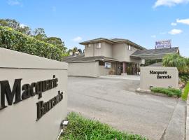 麦夸里港营房汽车旅馆，位于麦夸里港的酒店
