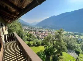 Trentino Val Rendena casa con vista 3 camere doppie e 2 bagni