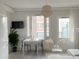 Modern one bedroom Apartment with Sauna near Airport