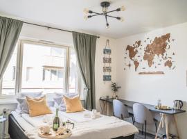 Studio apartment in the heart of Jakobstad，位于皮耶塔尔萨里的酒店