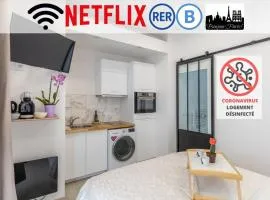 Tulipe : Studio proche RER B Cachan
