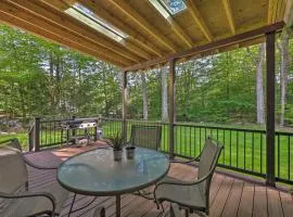 Charming Poconos Cottage with Covered Deck and Grill!