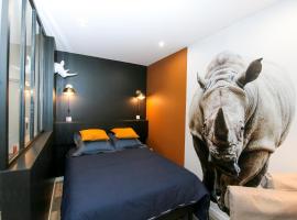 Le Rhinocéros, T1 hypercentre chic et cosy, Wifi par SOVALFI，位于圣艾蒂安的酒店