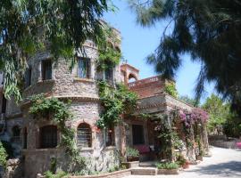 Lesvos Tower House Komninos，位于Sígrion的别墅