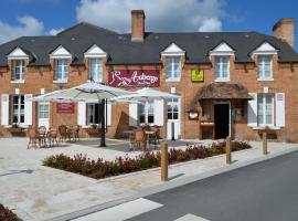 Logis Hôtel Auberge du Cheval Blanc，位于Yvoy-le-Marron的酒店