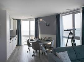 Stylish apartment with sea view，位于Scherpenisse的酒店