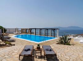 Nefes Residence 2 bedroom villa，位于圣爱奥尼斯米科诺斯的酒店