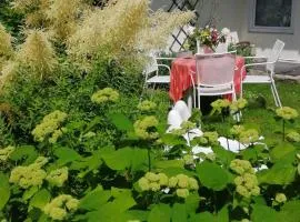 Secret garden house in the center of Sigulda