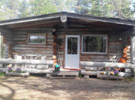 Cabin at Huskies Farm，位于伊纳利的度假屋