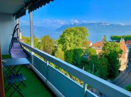 High standing apartment in Ouchy - Lausanne，位于洛桑的酒店