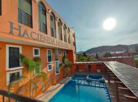 Hotel Hacienda Morales.，位于瓜纳华托德尔巴乔机场 - BJX附近的酒店
