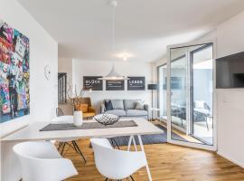 Penthouse Ferienwohnung，位于Bahlingen的酒店