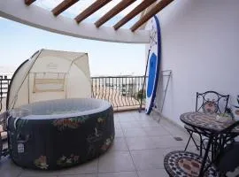 two bed room apartment 5 min walk to the beach