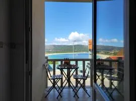 Apartamento Langosteira, con terraza y vistas al mar