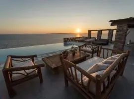 VILLA CARPE DIEM: sea & sunset view in Kea island