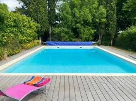 Manoir majestueux à Chaniers avec piscine privée