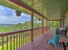 Beaver Lake Home with Game Room, Boat Slip and Views!