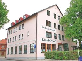 Pension Klosterhof，位于Ebelsbach的低价酒店