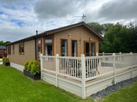 Kingfisher Lodge with Hot Tub，位于莫尔顿的酒店