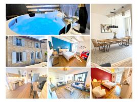 Gîte cosy avec Jacuzzi classé 3 étoiles，位于Poncin的酒店