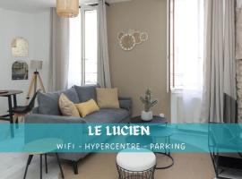 LE LUCIEN Eco-Appart'Hôtel - Angouleme - Centre - Wifi - Parking privé - Classé 4 étoiles，位于昂古莱姆的度假短租房