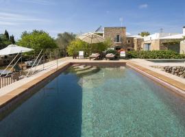 Hotel Rural Can Partit Adults Only-Ibiza，位于圣塔艾格尼丝科罗纳的乡村别墅