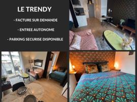 Le Trendy，位于Les Gaudinais雷恩第一大学比尤利校区附近的酒店