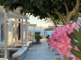 Agia Anna Beachfront Boutique，位于帕瑞加米科诺斯天蝎座餐厅附近的酒店