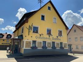 Gasthaus Sonne，位于Hohenstadt的酒店