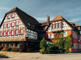 Hotel Krone，位于Beffendorf的酒店