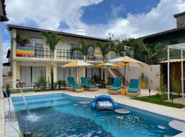 Pousada Villa Encantada LGBTQIAPlus，位于萨尔瓦多弗拉门戈海滩附近的酒店