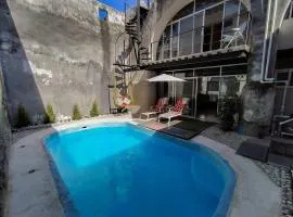 Casa con alberca dentro de ex-hacienda en Atlixco
