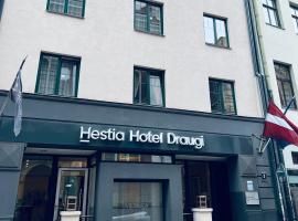 Hestia Hotel Draugi，位于里加中心区的酒店