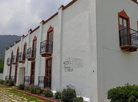 Hotel Rancho La Mesa，位于Tlalmanalco de Velázquez的酒店
