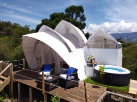 Origen Glamping en Villa de Leyva，位于莱瓦镇的酒店