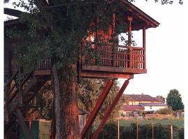 La Casa sull'albero Oasi Certosa di Pavia，位于Borgarello的度假屋