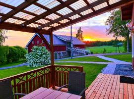 Saunamaailman Vanha tölli，位于萨斯塔马拉的酒店