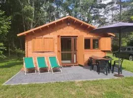 Domek mazurski ze świerka syberyjskiego z klimatyzacją