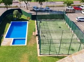 Apartamento diseño con jardín privado a 100 metros del mar